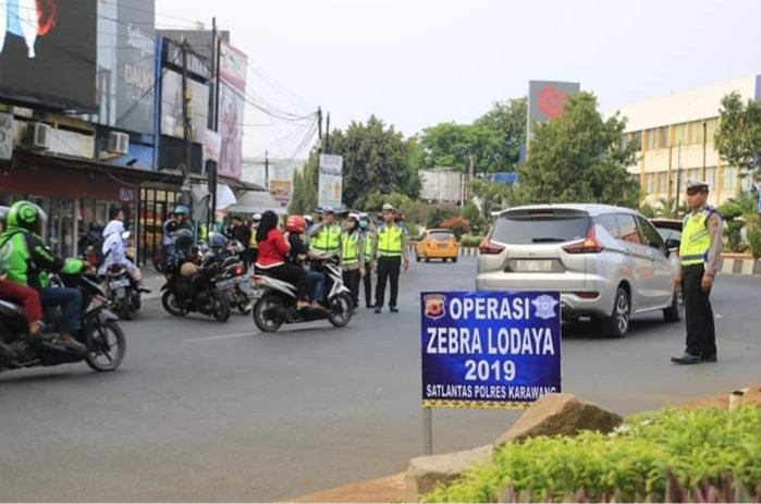 Hari Ke 6 Operasi Polres Karawang Makin Gencar Operasi Zebra | DeJurnal.com