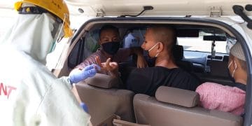 Enam Orang Tahanan Kasus Narkoba Lakukan Rapid Test Covid -19 Di Polres Purwakarta
