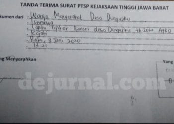 Buntut Kisruh Bansos, Warga Desa Dungusiku Leuwigoong Lapor Ke Kejaksaan Tinggi Jabar?