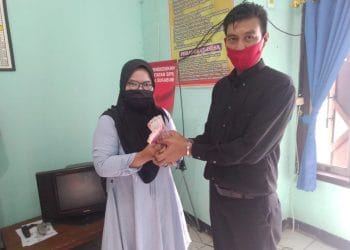 Pemdes Mangunjaya  Distribusikan Banprop Perluasan