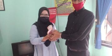 Pemdes Mangunjaya  Distribusikan Banprop Perluasan