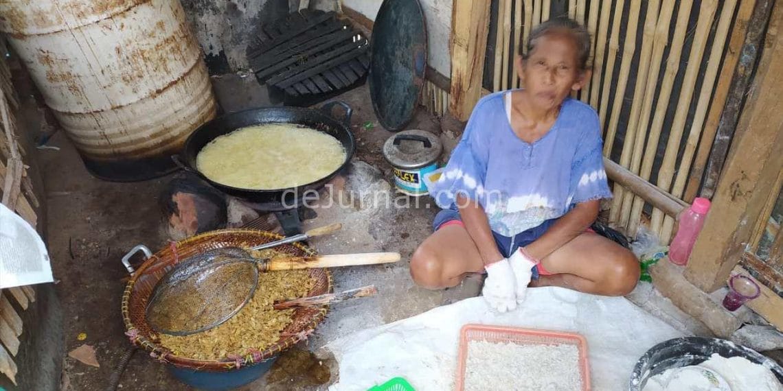 Ema Eti sudah 15 tahun di Cipeuyeum jadi pengelola Pepetek belum pernah mendapat bantuan pemerintah