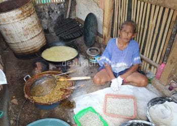 Ema Eti sudah 15 tahun di Cipeuyeum jadi pengelola Pepetek belum pernah mendapat bantuan pemerintah