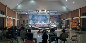 Pagelaran wayang golek virtual.