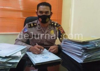 Kanit Regident Sat Lantas Polres Subang, Iptu Undang Syarif Hidayat.