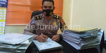 Kanit Regident Sat Lantas Polres Subang, Iptu Undang Syarif Hidayat.