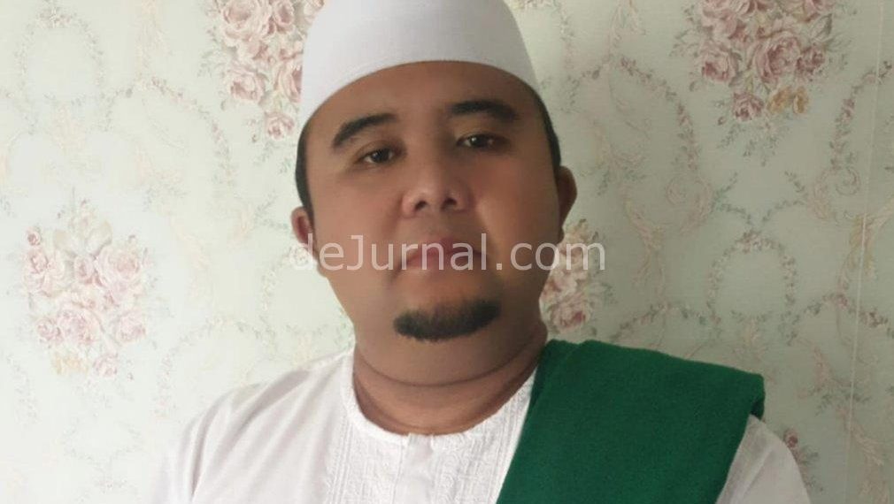 KH. Ibnu Athaillah, Rois Syuriah Jam’iyyah Ahlith Thariqah al-Muktabarah an-Nahdliyah (JATMAN) Kabupaten Bandung.