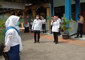 SMPN 1 Tambun Selatan Gelar Simulasi Belajar Tatap Muka