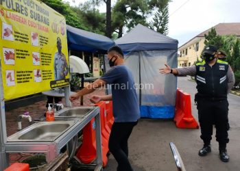 Kapolres Subang Serius Memutus Mata Rantai Penyebaran Covid-19