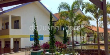 Gedung SMPN 1 Ciwidey Kabupaten Bandung.