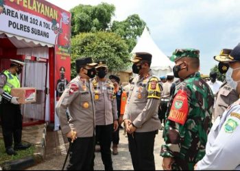 Cek Persiapan Jelang Nataru 2021, Kapolda Jabar Kunjungi Polres Subang