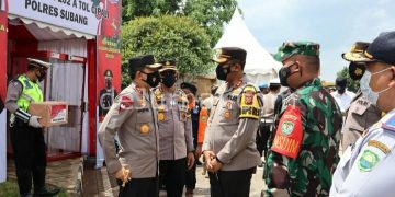 Cek Persiapan Jelang Nataru 2021, Kapolda Jabar Kunjungi Polres Subang