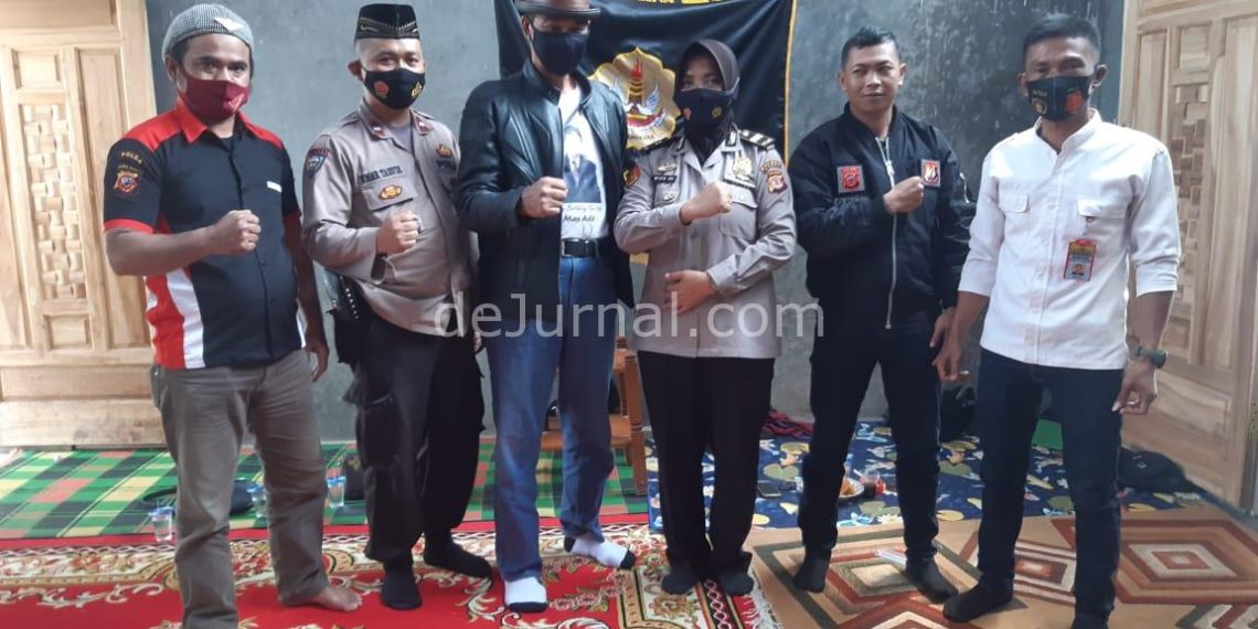 Pokdarkamtibmas Gelar Silaturahmi Dengan Plt Kasat Binmas Polres Garut