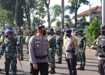 Polres Garut Gelar Apel Pasukan Operasi Lilin Lodaya 2020