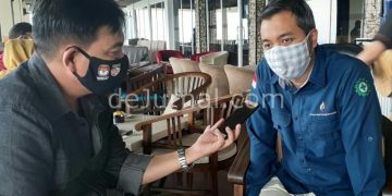 Agung Maulana Humas PT Geo Dipa Energi (persero) kanan.