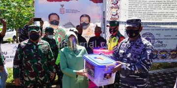 Danrem 062 Dampingi Pangdam Siliwangi Kunker Tinjau Pos Pam Terpadu Nataru