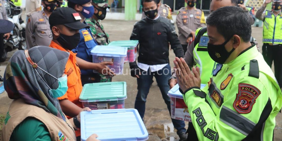 Kapolda Jabar Cek Pos Pam Pengamanan Terpadu Nataru GTC Limbangan