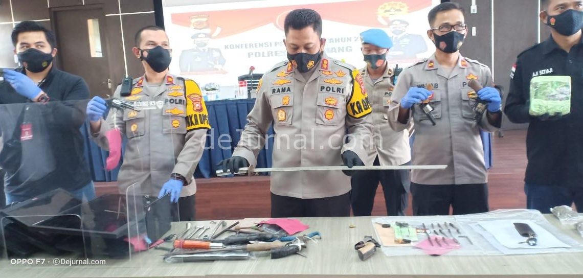 Selama Tahun 2020 Polres Karawang Berhasil Ungkap Banyak Kasus, Ini Detailnya
