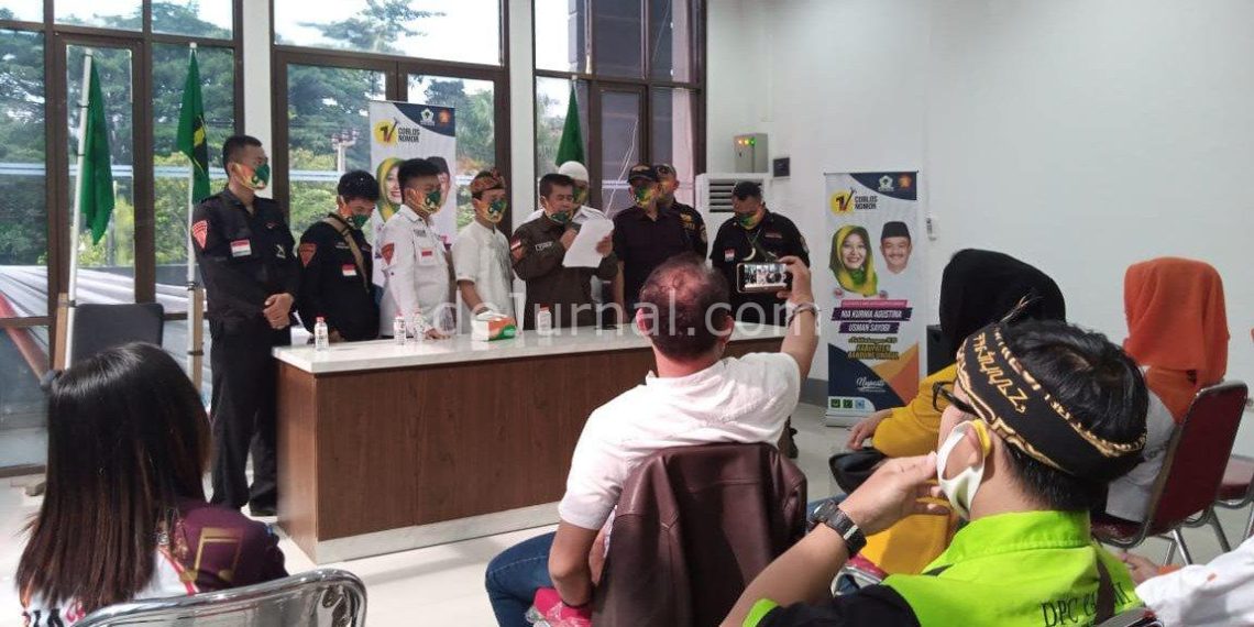 Deklarasi PAMMI dan Manggala Garuda Putih dukung paslon Bupati-Wakil Bupati Bandung NU.