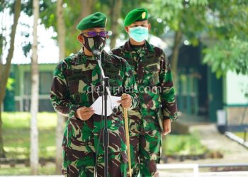 Danrem Tarumanagara Pimpin Tradisi Penerimaan Pejabat Baru