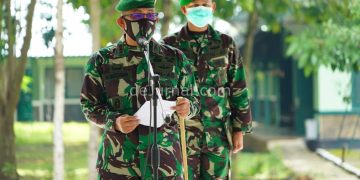Danrem Tarumanagara Pimpin Tradisi Penerimaan Pejabat Baru