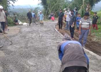 Kelurahan Cimuncang Penetrasikan Dana Kelurahan ke Perbaikan Jalan
