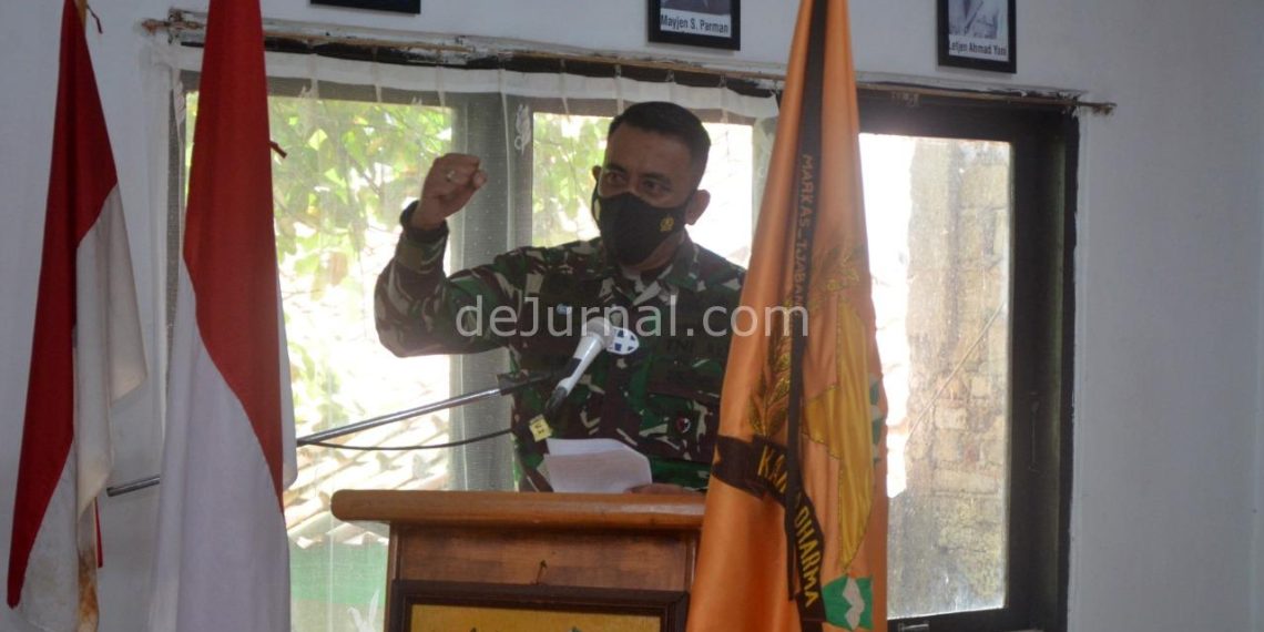 HUT LVRI ke 64, Dandim Cianjur Ajak Perkokoh Kesatuan dan Keutuhan Bangsa Demi NKRI