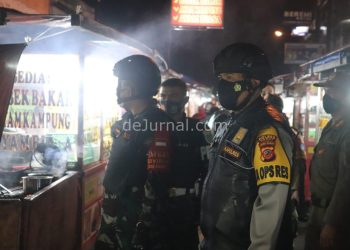 Kapolres Garut Pimpin Giat PPKM Tempat Hiburan