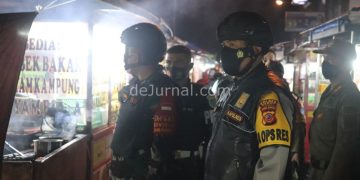 Kapolres Garut Pimpin Giat PPKM Tempat Hiburan