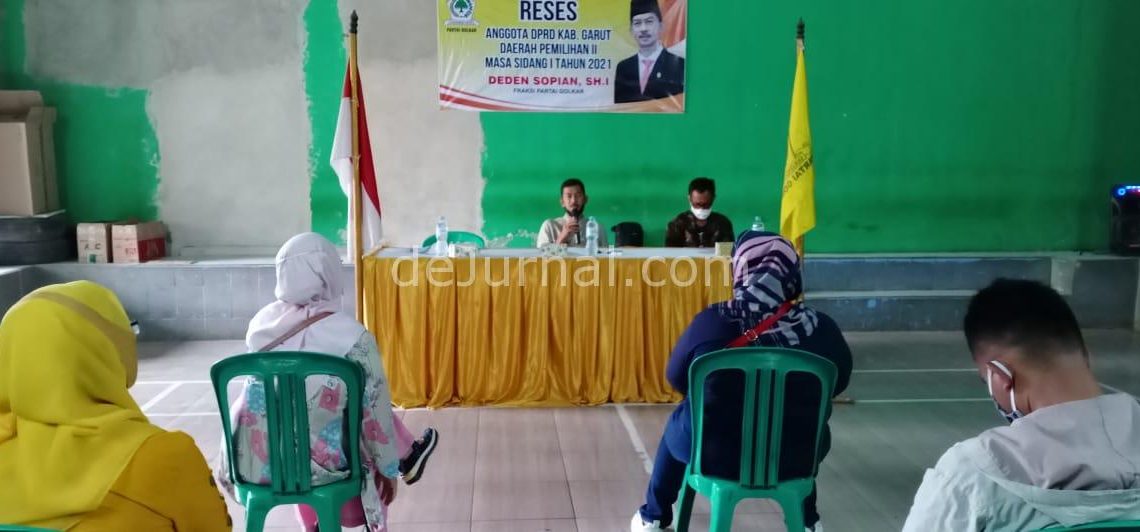 Deden Sopian Lakukan Reses Dengan Prokes Ketat