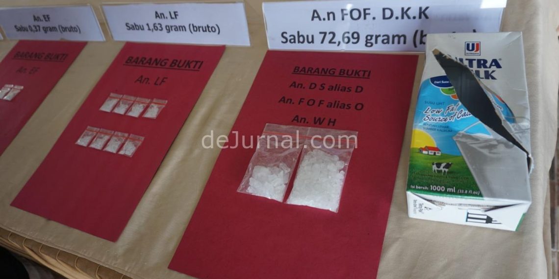 Belasan Pengedar Narkoba Lamongan Diciduk Satres Narkoba Polres Cianjur