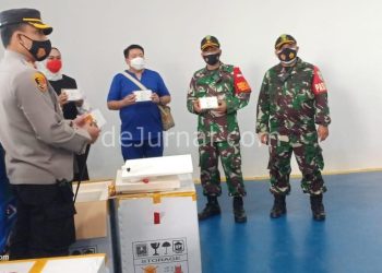 19.610 pcs Vaksin Sinovac Tiba di Gudang Dinas Kesehatan Kabupaten Karawang
