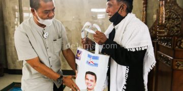 Jum’at Perdana 2021, Kang DS Jumling di Masjid Jami Al- Wahab Desa Buahbatu