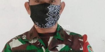 Danramil 1117/Singajaya Kapten Chb Khasanudin.