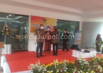 ATR BPN Resmikan Loket Pelayanan, Plh Bupati Inspeksi Seluruh Ruangan