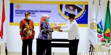 Bupati Garut Terima LHP BPK RI Semester II Tahun 2021
