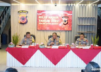 Polda Jabar Gelar Rilis Akhir Tahun
