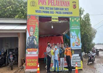 H+2 Tahun Baru, Polisi Cek Kesiapan Petugas Posyan Obyek Wisata Pantai Pondok Bali