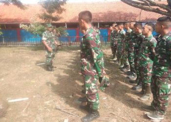 Danramil 06 Genuk Siap Siagakan Personil Guna Waspadai Musibah Banjir