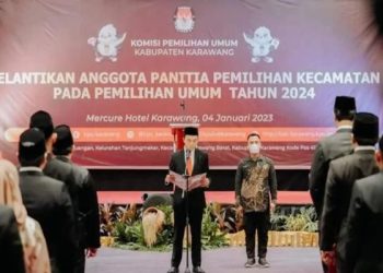 150 Personil PPK se Kabupaten Karawang Dilantik