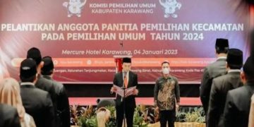 150 Personil PPK se Kabupaten Karawang Dilantik