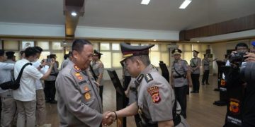 Kapolda Jabar Pimpin Serah Terima Jabatan di Lingkungan Polda Jabar