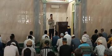 Jum’at Curhat,  Polisi Himbau Warga Agar Masjid Tidak Untuk Kampanye