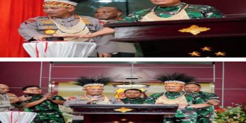 Panglima TNI dan Kepala Staf Resmikan Polda Papua Baru, Kapolri: Wujud Sinergitas Makin Kokoh