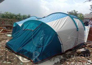 Tenda Donasi Bagi Pengungsi Korban Gempa Cianjur Sudah Disalurkan, Kriteria Penerima Dipertanyakan Warga