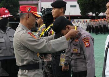 Upacara Pembukaan Program Pelatihan Fungsi Teknis Kewilayahan Jajaran Polda Jabar TA. 2023 Gel. I (satu) Di SPN Polda Jabar