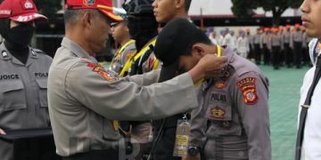 Upacara Pembukaan Program Pelatihan Fungsi Teknis Kewilayahan Jajaran Polda Jabar TA. 2023 Gel. I (satu) Di SPN Polda Jabar
