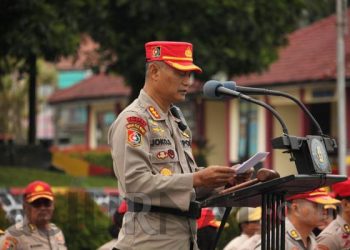 Upacara Pembukaan Pendidikan Pengembangan Spesialisasi Harkamtibmas Fungsi Teknis Kewilayahan Jajaran Polda Jabar