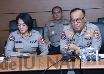 Polri, KPU, Bawaslu, KPI, PWI dan Dewan Pers Bertemu, Bahas Pencegahan Berita Hoax Jelang Pemilu 2024