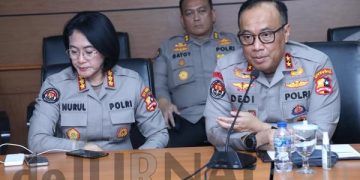 Polri, KPU, Bawaslu, KPI, PWI dan Dewan Pers Bertemu, Bahas Pencegahan Berita Hoax Jelang Pemilu 2024